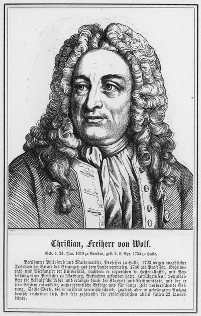 Christian, Freiherr von Wolf (kaiverrus) tekijältä German School
