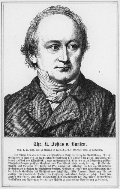 Christian Karl Josias von Bunsen (kaiverrus) tekijältä German School
