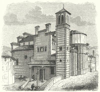 Santiago del Arrabalin kirkko, Toledo, Espanja (kaiverrus) tekijältä German School