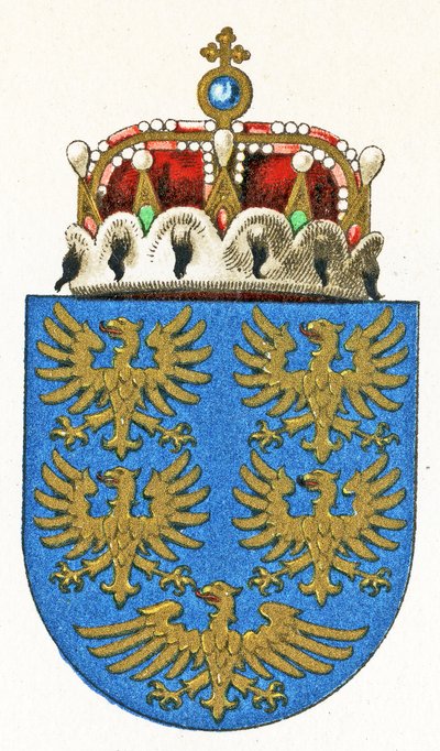 Ala-Itävallan vaakuna, n. 1898 tekijältä German School