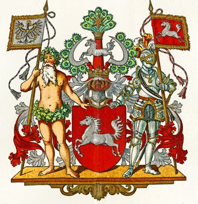 Hannoverin vaakuna, n. 1898 tekijältä German School