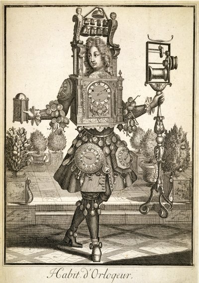 Pubi kellovalmistajalle. kirjoittanut Gerard Valck (16512-1726) n. 1690 tekijältä German School