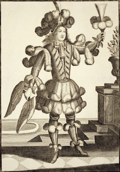 Pubi höyhenkauppiaalle, pubi. kirjoittanut Gerard Valck (16512-1726) n. 1690 tekijältä German School