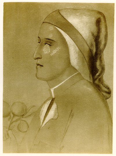 Dante Alighieri, 1884-90 (valokuva) tekijältä German School