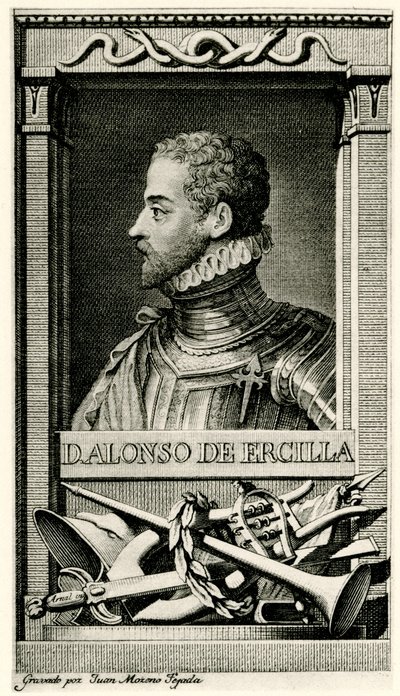 Don Alonso de Ercilla ja Zuniga tekijältä German School
