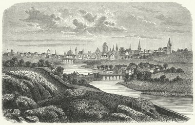 Dublin 1600-luvulla (kaiverrus) tekijältä German School
