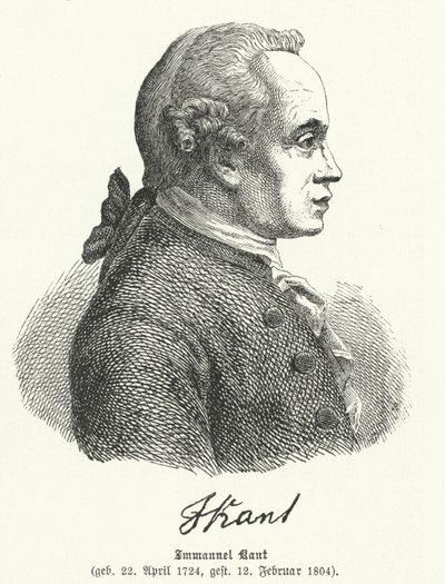 Emmanuel Kant, saksalainen filosofi tekijältä German School