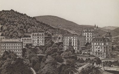 Englantilainen kirkko, Royal Villa, Bristol, Villa Theresa (litho) tekijältä German School