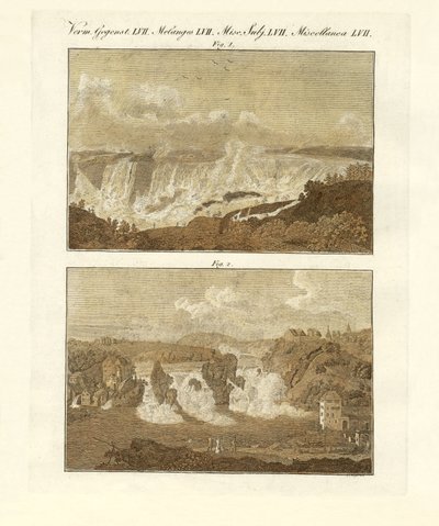Falls (värillinen kaiverrus) tekijältä German School