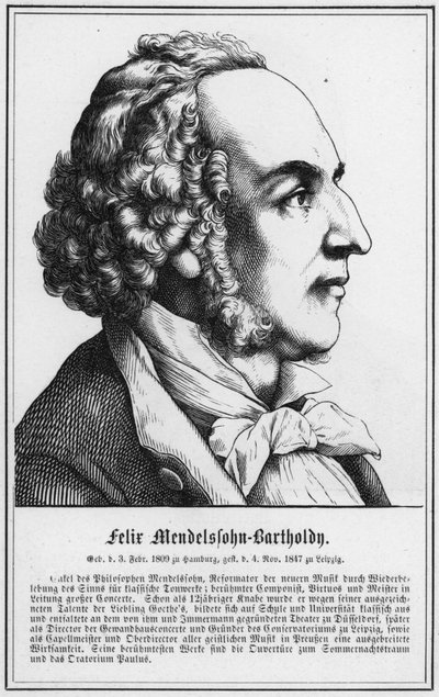 Felix Mendelssohn-Bartholdy (kaiverrus) tekijältä German School