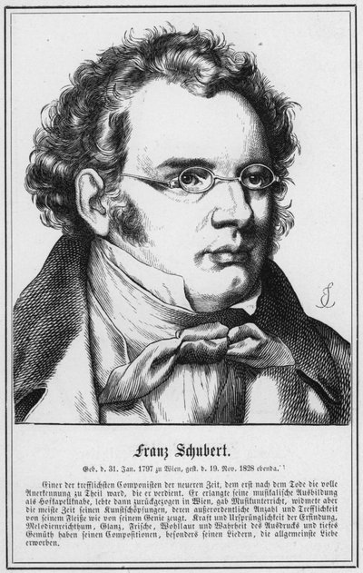 Franz Schubert (kaiverrus) tekijältä German School