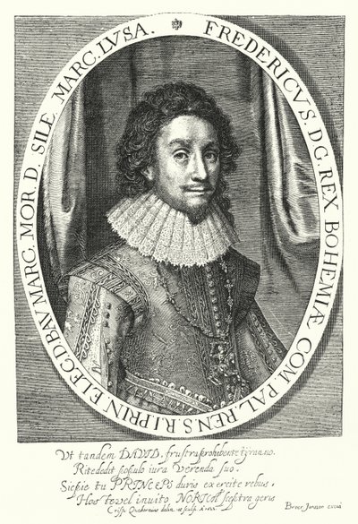 Frederick I, Böömin kuningas, talvikuningas (kaiverrus) tekijältä German School