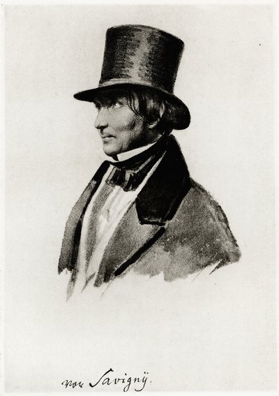 Friedrich Carl von Savigny, 1884-90 tekijältä German School