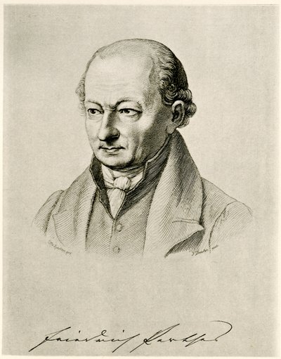 Friedrich Christoph Perthes, 1884-90 (valokuvakopio). tekijältä German School