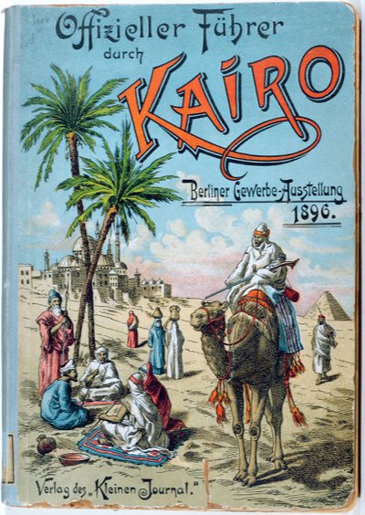 Kairon saksalaisen oppaan etukansi, 1896 tekijältä German School