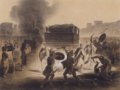 Hautajaiset klassisella aikakaudella (värilitro) tekijältä German School