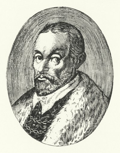 Giovanni Guarini, italialainen runoilija (kaiverrus) tekijältä German School