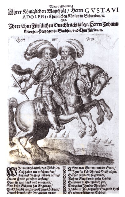 Kustaa Adolphus II (1594-1632) ja Gustavus Adolphus IV (1778-1837), Ruotsin kuninkaat tekijältä German School