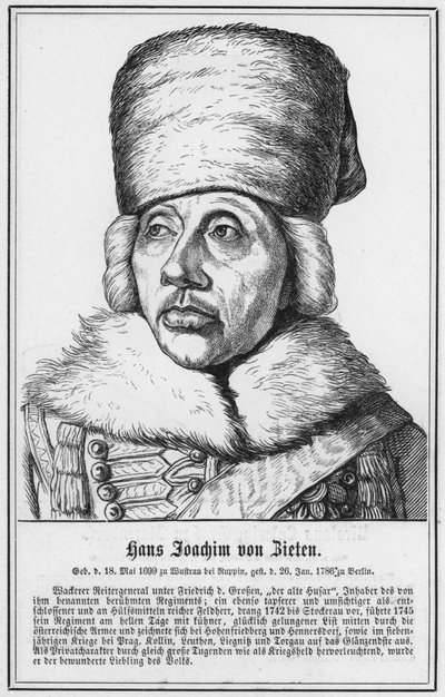 Hans Joachim von Zieten (kaiverrus) tekijältä German School