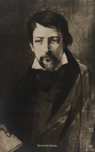 Heinrich Heine (litho) tekijältä German School