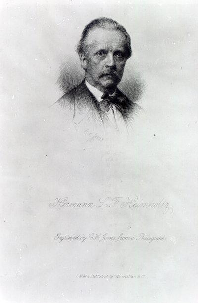 Hermann von Helmholtz, kaiverrus C.H Jeans tekijältä German School