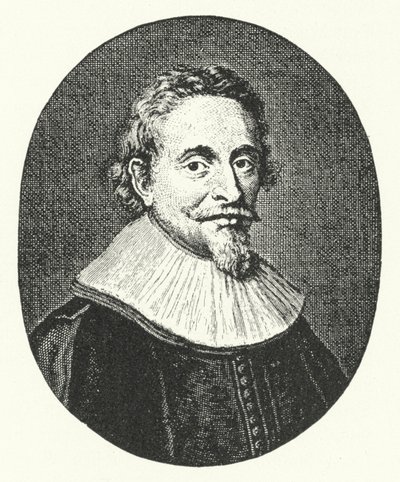 Hugo Grotius, hollantilainen juristi (kaiverrus) tekijältä German School