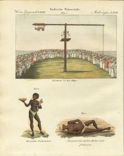 Intialainen expiator (värillinen kaiverrus) tekijältä German School