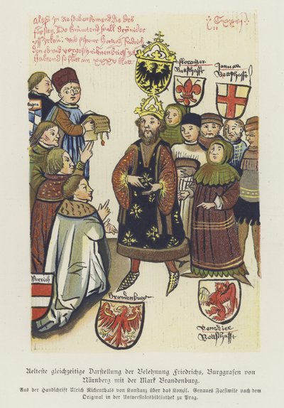 Frederick V:n, Burgraven Nürnbergin inviaatio tekijältä German School