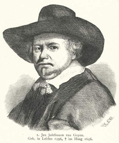 Jan van Goyen, hollantilaisen kultakauden taidemaalari (kaiverrus) tekijältä German School
