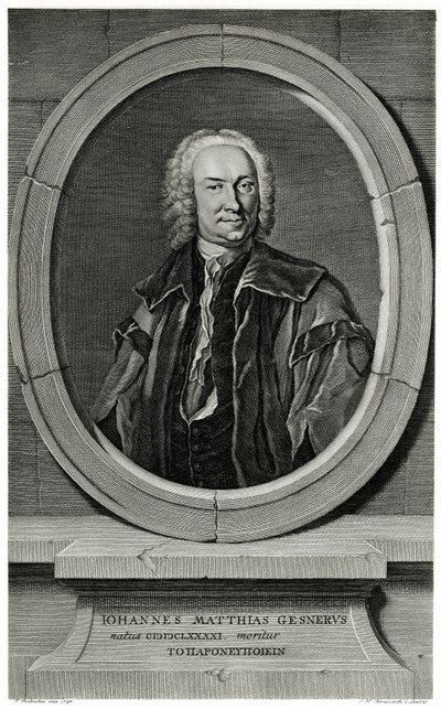 Johann Matthew Gesner tekijältä German School