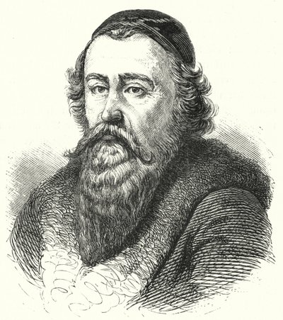 John Amos Comenius, määriläinen filosofi ja teologi (kaiverrus) tekijältä German School