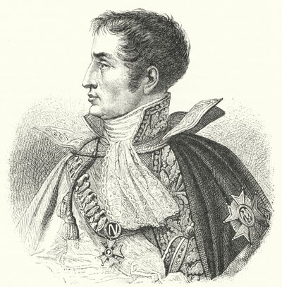 Joseph Bonaparte, Espanjan kuningas Joosef I:nä (kaiverrus) tekijältä German School