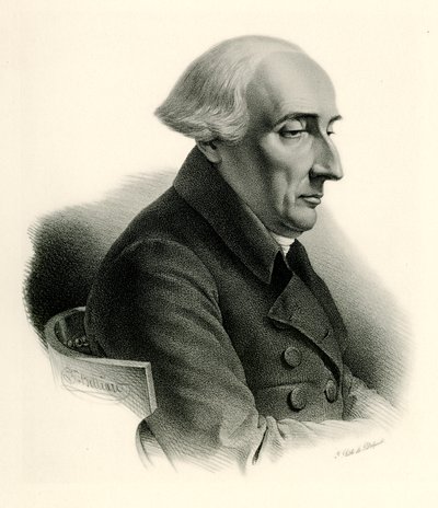Joseph Louis Lagrange, 1884-90 (valokuva) tekijältä German School
