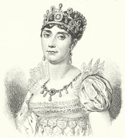 Josephine de Beauharnais, Napoleon I:n ensimmäinen vaimo (kaiverrus) tekijältä German School