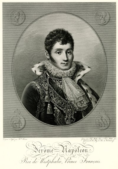Jerome Bonaparte, 1884-90 tekijältä German School