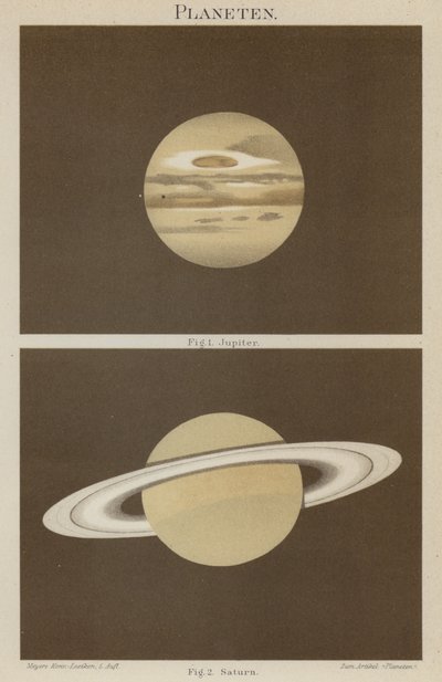 Jupiter ja Saturnus tekijältä German School