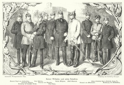 Keisari Wilhelm II ja hänen paladiininsa tekijältä German School