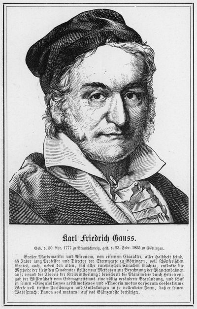 Karl Friedrich Gauss (kaiverrus) tekijältä German School