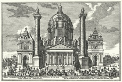 Karlskirche (St Charles Church), Wien (kaiverrus) tekijältä German School