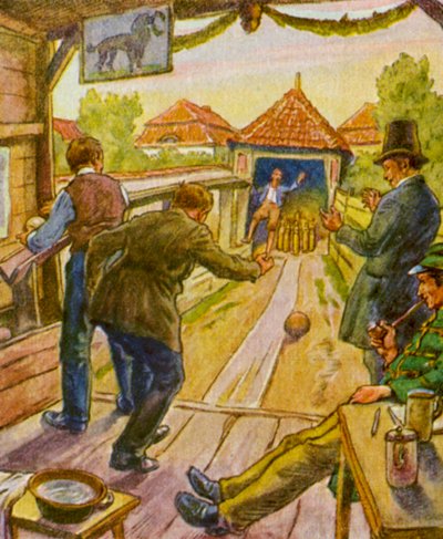 Kegelbahn / Keilahalli (värilitro) tekijältä German School