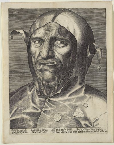 Jesterin suuri pää, n. 1600 tekijältä German School