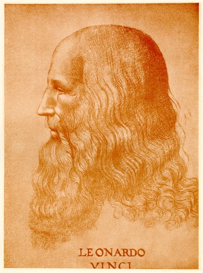 Leonardo da Vinci, 1884-90 (valokuva) tekijältä German School