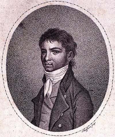 Scheffnerin kaivertama Louis van Beethoven (1712-73) (mezzotint) tekijältä German School