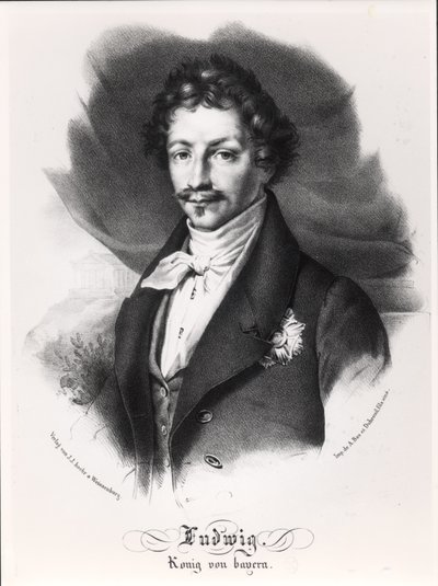 Ludwig I Baijerilainen (25. elokuuta 1786 - 29. helmikuuta 1868) tekijältä German School