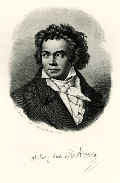 Ludwig van Beethoven, 1884-90 tekijältä German School
