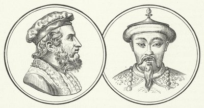 Marco Polo ja Kublai Khan (kaiverrus) tekijältä German School