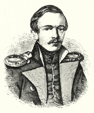 Mihail Lermontov, venäläinen runoilija, kirjailija ja taidemaalari tekijältä German School