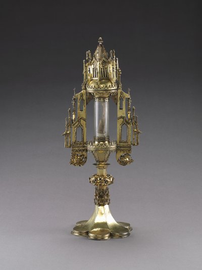 Monstrance ja Pyhän Sebastianin pyhäinjäännös, 1484 tekijältä German School