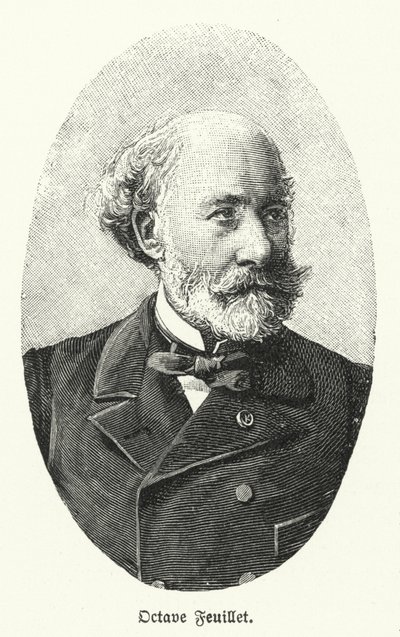 Octave Feuillet, ranskalainen kirjailija ja näytelmäkirjailija (litho) tekijältä German School