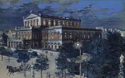 Oopperatalo, Hannover, Saksa (värilitro) tekijältä German School